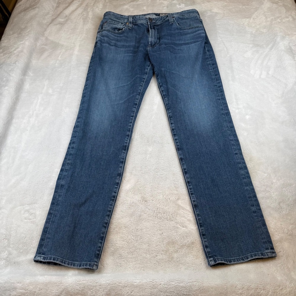 AG Adriano Goldschmied Denim 360 Jeans Men's 36x34 Blue‎ Denim Jeans